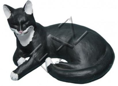 Design Cat Figure Garden Statue Sculpture Figures Sculptures Decoration C345 New
